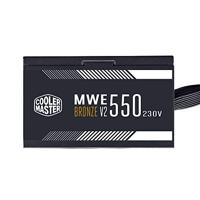 Cooler Master mpe-5501-acabw-beu mwe 550 bronze-v2 - 230v, 120mm, 85%, 2x pcie, black - thumbnail