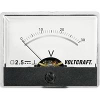 VOLTCRAFT AM-60X46/30V/DC AM-60X46/30V/DC Inbouwmeter AM-60X46/60 V/DC 30 V Draaispoel - thumbnail
