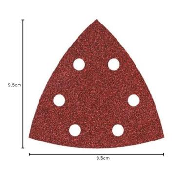 Wolfcraft Hechtschuurbladen | Korund | K180 | Geperforeerd | 95mm | 5 stuks - 1826000 Wolfcraft Hechtschuurbladen | Korund | K180 | Geperforeerd | 95mm | 5 stuks - 1826000