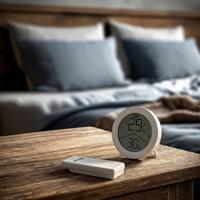 GreenBlue draadloze weerstation, temperatuur IN/OUT, klok, keuze uit °C / °F, bereik tot 60 m, GB162 - thumbnail