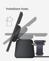 Belkin BoostCharge Pro 2-in-1 draadloze oplader met Qi2 (15 W) - MagSafe compatible lader voor iPhone 16, 15, 14, 13, 12 serie, Apple Watch, AirPods en andere Qi2-apparaten, met voedingsadapter - thumbnail