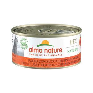 Almo Nature HFC Natural kip met pompoen natvoer kat (150 g) 12 x 150 g Almo Nature HFC Natural kip met pompoen natvoer kat (150 g) 12 x 150 g