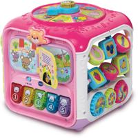 VTech Baby activiteiten kubus - roze - thumbnail