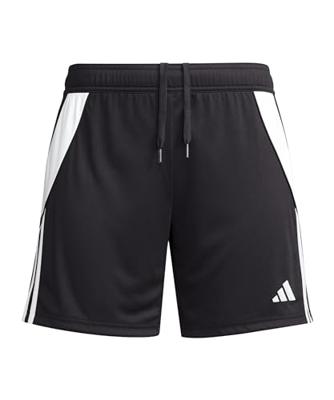 adidas Tiro 24 Voetbalbroekje Dames Zwart Wit