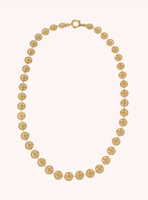 Bonnie Studios Smiley ketting goud - thumbnail