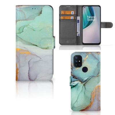 Hoesje voor OnePlus Nord N10 Watercolor Mix | Portemonnee hoesje