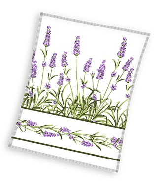 Sweet Home fleeceplaid lavendel meerkleurig 150x200cm
