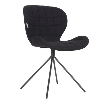 Zuiver Eetkamerstoel 'OMG' kleur Zwart