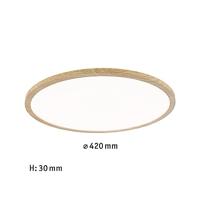 Paulmann 71029 Atria LED-wandlamp LED 22 W Hout - thumbnail