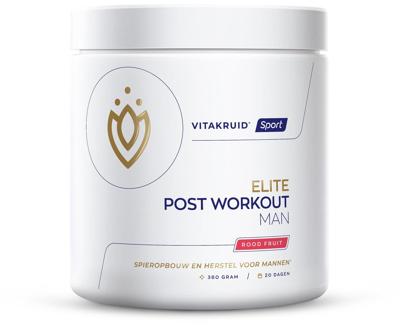 Vitakruid Elite post workout man BCAA 4:1:1 & elektrolyten 360 Gram