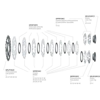 Miche - primato cassette light 11 speed campagnolo 12-29
