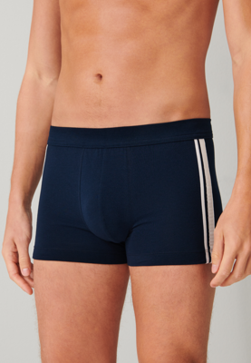 3-pack heren boxershort 95/5 - Stripe - Gestreept heren ondergoed - Blauw - Zwart - Combi