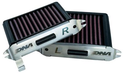 DNA vervangings-luchtfilter replac. air filter black