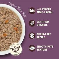 Lily&apos;s Kitchen Organic Paté met Kalkoen natvoer kat 19 x 85 gram - thumbnail