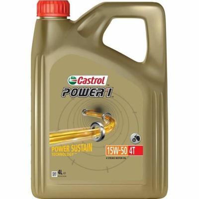 Motorolie - CASTROL - Power1 4T 15W-50 - 4L