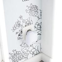 Chacon Draadloze deurbel set 300m plug-in design wit + flits - 8415101 - thumbnail