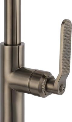 Ben Industor wastafelkraan met cold start gunmetal