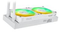 ASUS TUF GAMING LC III 240 ARGB WHT Processor Alles-in-één vloeistofkoeler 12 cm Wit - thumbnail