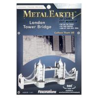 Eureka metal earth london tower bridge zilver editie - thumbnail