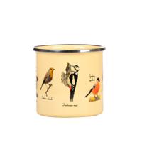 Esschert Design Emaille mok vogels - thumbnail