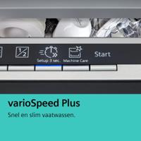 Siemens iQ500 SN75EX11CE vaatwasser Volledig ingebouwd 14 couverts B - thumbnail