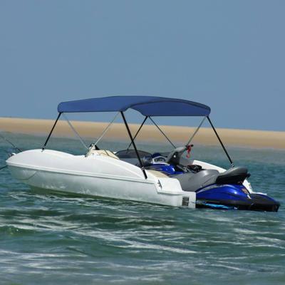 VidaXL Biminitop 2-boogs 180x150x110 cm marineblauw