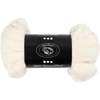 Creativ Company Merino wol, dikte 21 my, off-white, 100 gr/ 1 doos - thumbnail