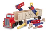 Melissa & Doug Houten Vrachtwagen Bouwset - thumbnail