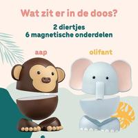 Clics Magimals wibly wobly safari magnetisch speelgoed - thumbnail