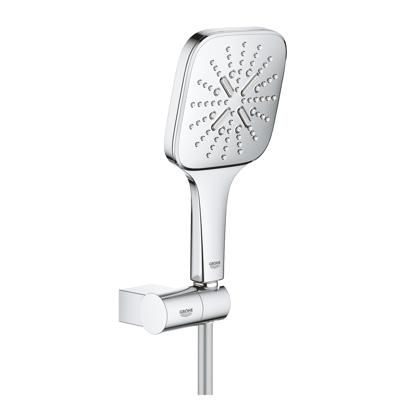 Badset Rainshower SmartActive 130 GROHE Cube Verstelbaar Met Doucheslang 150cm Chroom