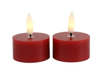 Led theelicht Lyon rood