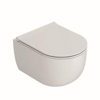 Wandcloset AquaSplash Turbo Rimless 46x34 cm Mat Wit Aquasplash - thumbnail