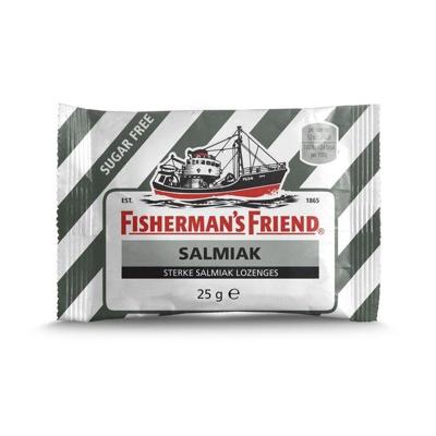 Keelpastilles fishermans friend salmiak suikervrij | 24 stuks
