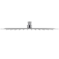 Regendouchekop roestvrij staal 20x30 cm rechthoekig - thumbnail