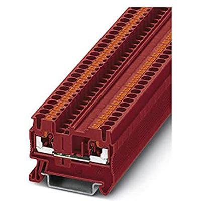 Phoenix Contact 3209512 Doorgangsklem 5.2 mm Spanveer Rood 50 stuk(s) Piece