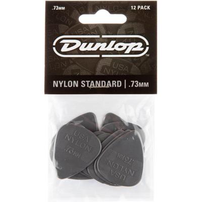 Dunlop Nylon Standard .73 Plectrum 12-Pack