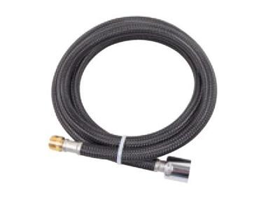 Kirchhoff Slang voor spoelbakmengkraan, 150 cm, zwart, 1/2" x M15ET - 96266350