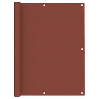 VidaXL Balkonscherm 120x300 cm oxford stof terracotta