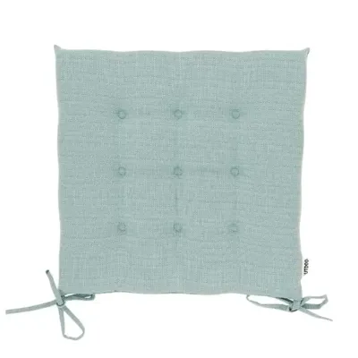 Unique Living Stoelkussen Bliss outdoor 40x40x3cm aqua blue