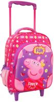 Nickelodeon trolley Peppa Pig junior 27 x 31 cm PL roze - thumbnail