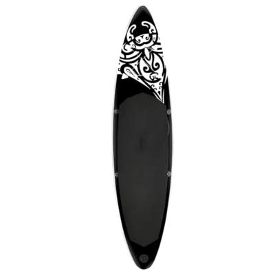 Stand Up Paddleboardset opblaasbaar 305x76x15 cm zwart