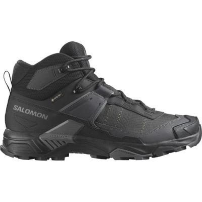 Salomon X Ultra 5 Mid GTX Hoge Wandelschoen Heren Black/Asphalt/Castlerock 10 Salomon X Ultra 5 Mid GTX Hoge Wandelschoen Heren Black/Asphalt/Castlerock 10