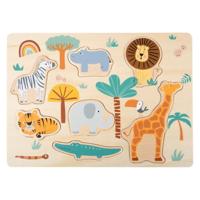 Small Foot - houten puzzel safari - thumbnail