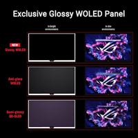 ASUS ROG Strix OLED XG27AQDMG gaming monitor ― 27-inch (26.5-inch viewable) 1440p glossy WOLED panel, 240 Hz, 0.03 ms, custom heatsink, OLED Anti-flicker, ASUS OLED Care, G-SYNC® compatible - thumbnail