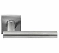 Formani LB7-19 BASICS deurkruk op rozet mat roestvast staal - thumbnail