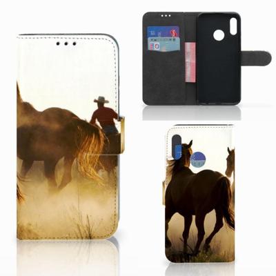 Honor 10 Lite | Telefoonhoesje | Met pasjeshouder | Design Cowboy Honor 10 Lite | Telefoonhoesje | Met pasjeshouder | Design Cowboy