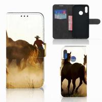 Honor 10 Lite | Telefoonhoesje | Met pasjeshouder | Design Cowboy - thumbnail