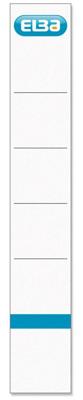 Elba rugetiketten, ft 19x3,4 cm, wit 10 st