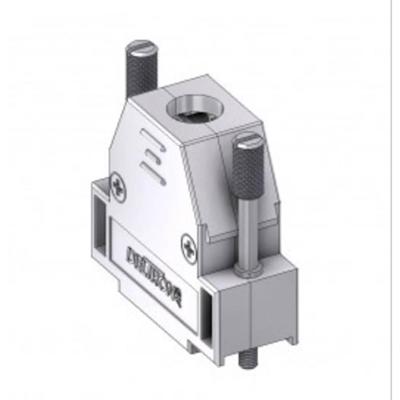 Deltron Connectors DHM 15 UN4 D-sub behuizing Aantal polen: 15 Kunststof, gemetalliseerd 180 ° Metaal 1 stuk(s)