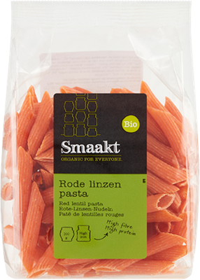 Smaakt Bio Rode Linzen Pasta 200 g bij Jumbo